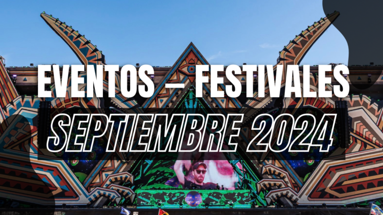 Calendario de eventos y festivales [Septiembre, 2024]