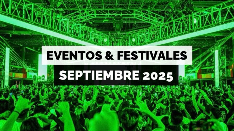Calendario de eventos y festivales [Septiembre, 2025]