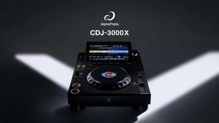 CDJ-3000X de AlphaTheta: El siguiente nivel en reproductores profesionales para DJs