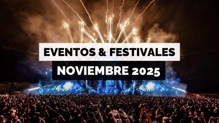 Calendario de eventos y festivales [Noviembre, 2025]